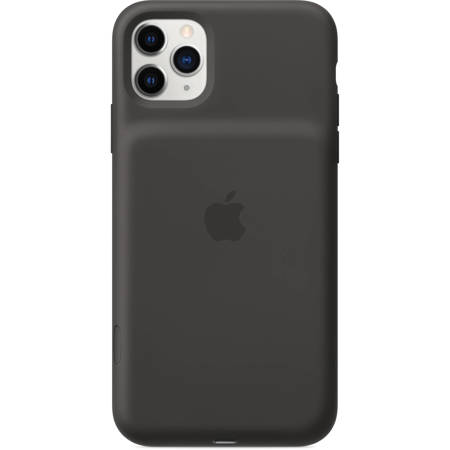 Apple Smart Battery Case with Qi Wireless Charging for iPhone 11 Pro Max, Black
