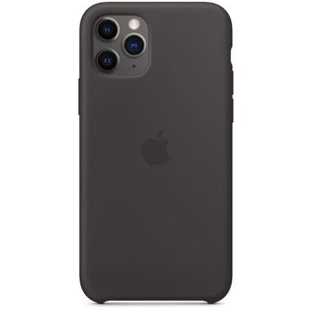 Apple Silicone Case for iPhone 11 Pro, Black