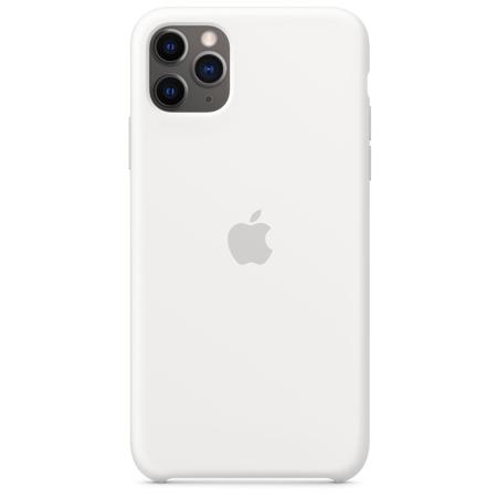 Apple Silicone Case for iPhone 11 Pro Max, White