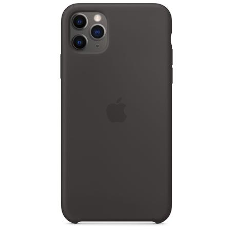 Apple Silicone Case for iPhone 11 Pro Max, Black