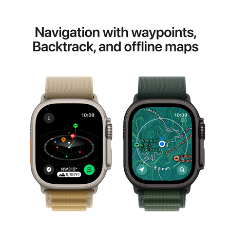 Apple Watch Ultra 2 GPS + Cellular 49mm Titanium Case (2024 Apple Watch Ultra 2 GPS + Cellular 49mm Titanium Case (2024