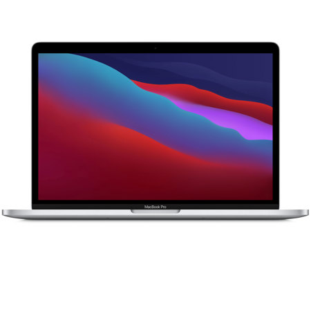 Apple MacBook Pro 13.3", M1 Chip, 16GB Memory, 512GB SSD, Silver, Late 2020