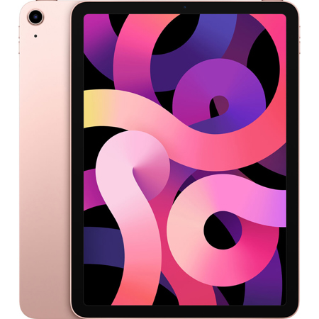 Apple iPad Air 10.9", 64GB, Wi-Fi Only, 4th Gen 2020, iPadOS 14, Rose Gold