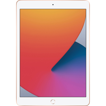 Apple iPad 10.2", 128GB, Wi-Fi Only, 8th Gen 2020, iPadOS 14, Gold