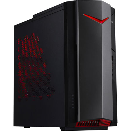 Acer Nitro 50 N50-620 Gaming Desktop, i5-11400F, 8GB, 512GB SSD, GTX 1650, W10H