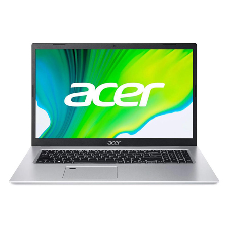 Acer Aspire 5 17.3" Full HD Notebook, i7-1165G7, 8GB, 512GB, W11H, Pure Silver