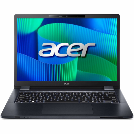 Acer TravelMate P4 14 TMP414-53-G2-54VK 14" WUXGA Laptop, Intel Core 5 120U 1.4GHz, 16GB RAM, 512GB SSD, Windows 11 Pro, Blue
