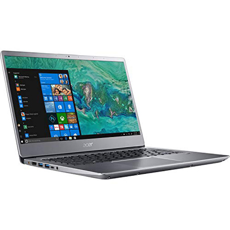 Acer Swift 3 14" FHD Notebook, i5-8250U, 8GB RAM, 1TB HDD, W10H, Sparkly Silver