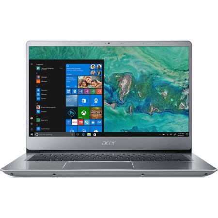 Acer Swift 3 14" FHD, i5-8250U, 8GB, 16GB Optane, 1TB HDD, W10H, Sparkly Silver