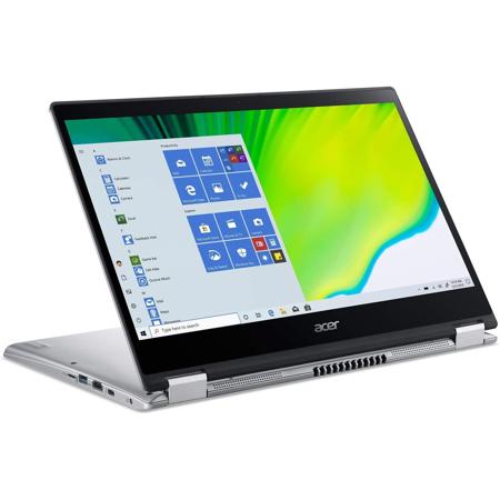 Acer Spin 3 14" FHD Touch Computer, i5-1035G4, 8GB, 512GB SSD, W10H, Pure Silver