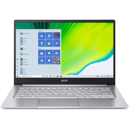 Acer Swift 3 14" FHD Computer, Ryzen 5 4500U, 8GB, 256GB SSD, W10H, Pure Silver