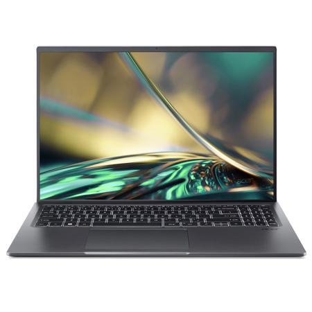 Acer Swift X 16" WUXGA Notebook Computer,i7-1260P,16GB,512GB SSD,W11H,Steel Gray