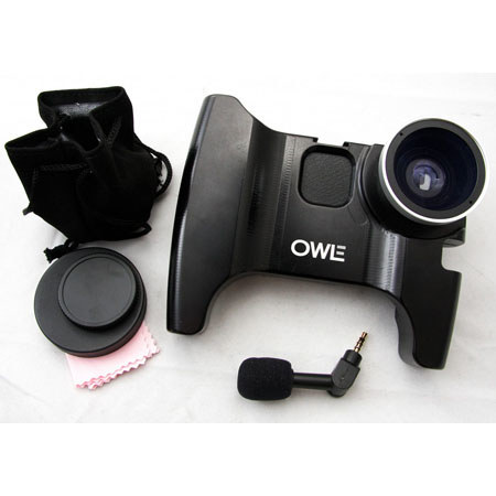 ALM Bubo iPhone 4 Camera Complete HD Video Kit, Black