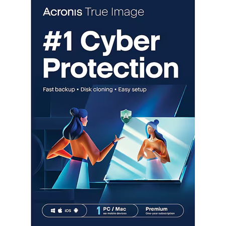 Acronis Cyber Protect Home Office Premium 1TB, 1-Year Subscription, Download