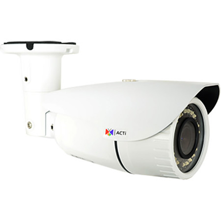 ACTi A41 3MP Outdoor Day & Night Bullet Camera with f2.8-12mm/F1.4-2.8 Lens, 4.3x Optical Zoom