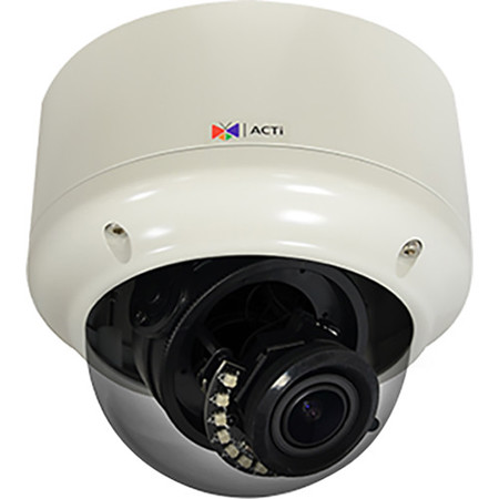ACTi A82 5MP Outdoor Day & Night Dome Camera with f3.6-10mm / F1.5-2.8 Lens