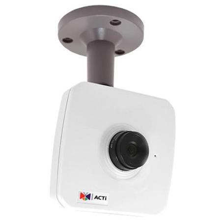 ACTi E12A 3MP Indoor IP Cube Camera with Fixed Lens