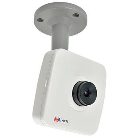 ACTi E16 Indoor IP Fisheye Cube Camera with Basic WDR & Fixed Lens