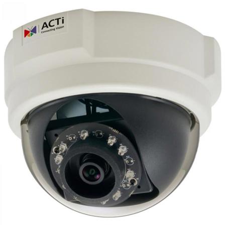 ACTi E57 1.3MP Day/Night Indoor IP Dome Camera with Fixed Lens