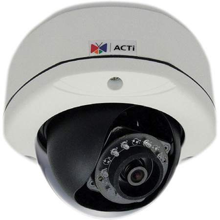 ACTi E75 1.3MP Day/Night Outdoor IP Dome Camera with Fixed Lens