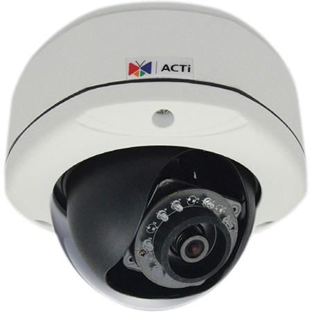 ACTi E77 10MP Day/Night Outdoor IP Dome Camera with Fixed Lens
