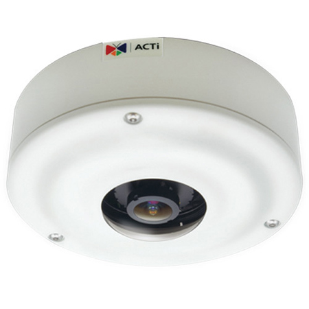 ACTi I73 6MP Day/Night ePTZ Hemispheric Outdoor IP Dome Camera with Fixed Lens