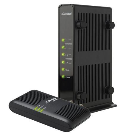 Actiontec Dual Band Network Extender and Ethernet Over Coax MoCA Adapter Kit