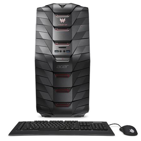 Acer G6-710 Gaming, i7-6700K, 16GB, 1TB HDD + 256GB SSD, GTX 1070 8GB, W10H