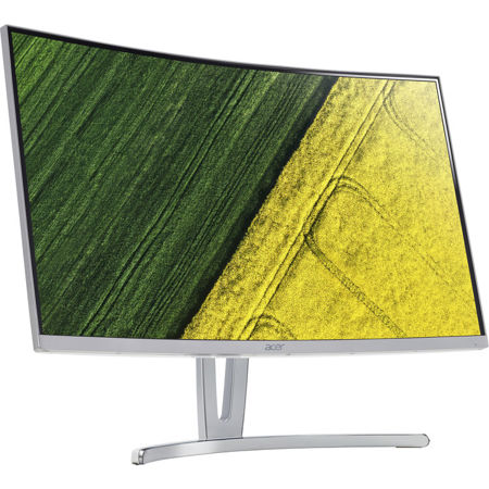 Acer ED273 wmidx 27" VA Full HD Curved LED Monitor, White