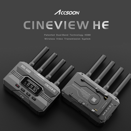 Accsoon CineView HE Multi-Spectrum Wireless Video Transmission