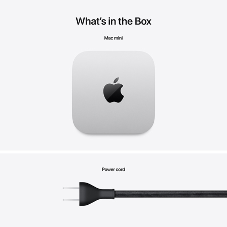Apple Mac mini Desktop Computer, M4 Chip w/10-Core CPU & 10-Core