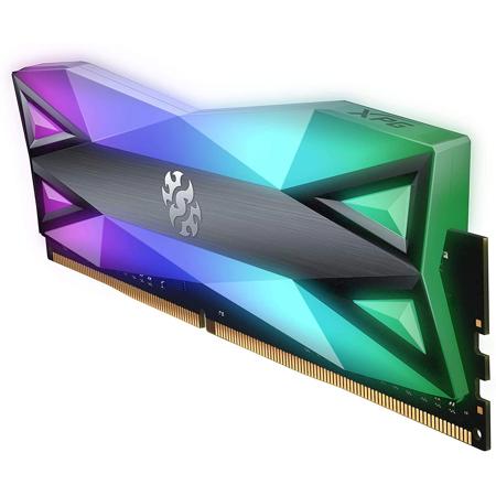 ADATA XPG SPECTRIX D60G 16GB(2x8GB) DDR4 3200MHz RGB Memory Module,Tungsten Gray