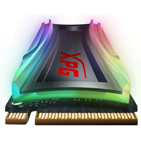 XPG SPECTRIX S40G 512GB RGB NVMe PCIe Gen 3.0 x4 M.2 Internal SSD