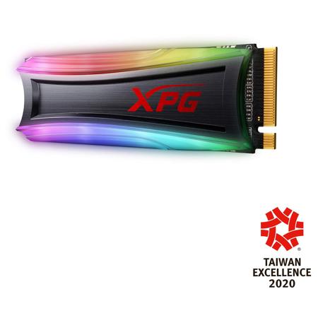 XPG SPECTRIX S40G 512GB RGB NVMe PCIe Gen 3.0 x4 M.2 Internal SSD