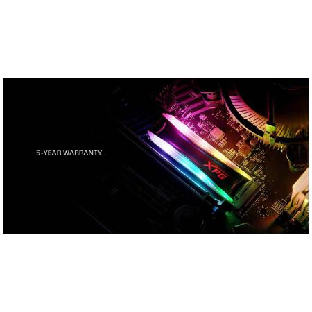 XPG SPECTRIX S40G 512GB RGB NVMe PCIe Gen 3.0 x4 M.2 Internal SSD