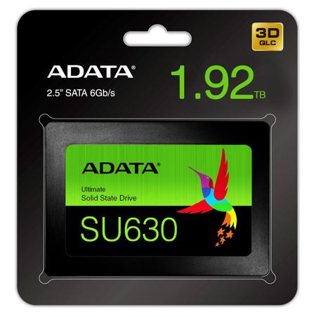 ADATA Ultimate SU630 1.92TB 3D NAND SATA III 2.5" Internal SSD