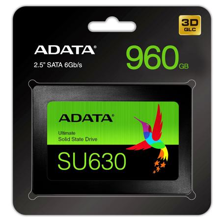 ADATA Ultimate SU630 960GB 3D NAND SATA III 2.5" Internal SSD