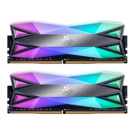グ*ン様 XPG DDR4 3200MHz 16GB RGBメモリ 2枚セット XPG DDR4 D50 RGB デスクトップメモリ 32GB (2x16GB) 3200MHz