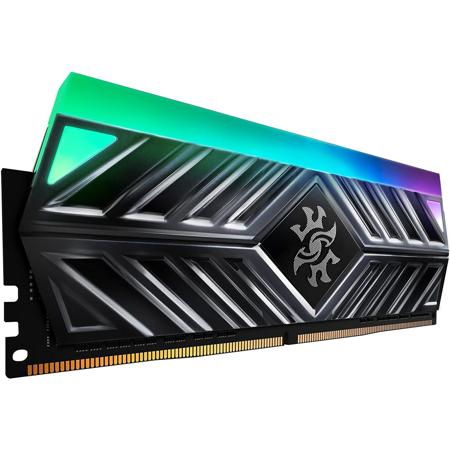 XPG SPECTRIX D41 16GB (2x8GB) DDR4 3200MHz Memory Module, Tungsten