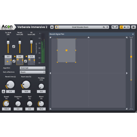 Acon Digital Verberate Immersive2 Reverb Software, Electronic Download