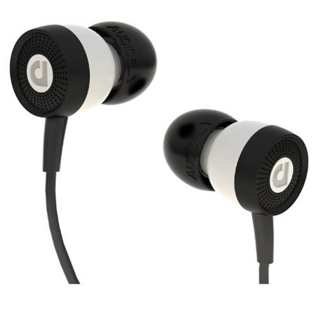 Audiofly AF45 In-Ear Headphones, White Knight