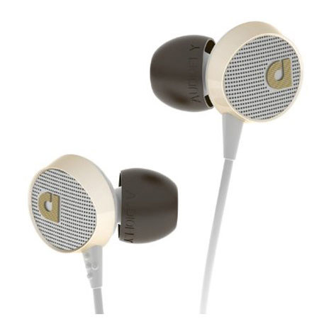 Audiofly AF56 In-Ear Headphones, Vintage White