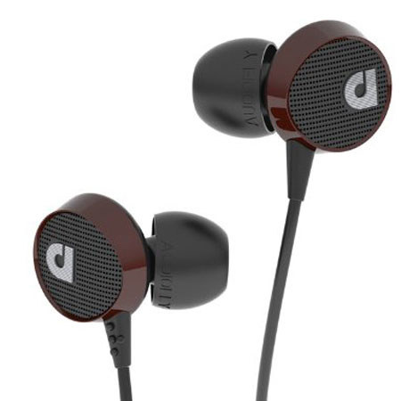 Audiofly AF56 In-Ear Headphones with Built-in Microphone, Vino