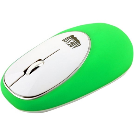 Adesso iMouse E60 2.4GHz RF Wireless Anti-Stress Gel Mouse, Green