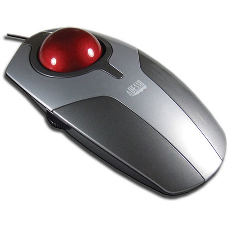 Adesso Desktop 2 Button Desktop Trackball Mouse