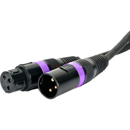American DJ Accu-Cable 100' 3-Pin XLR Male to Female DMX Cable