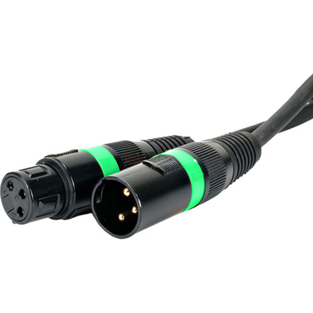 American DJ Accu-Cable 15' 3-Pin XLR Male to Female DMX Cable