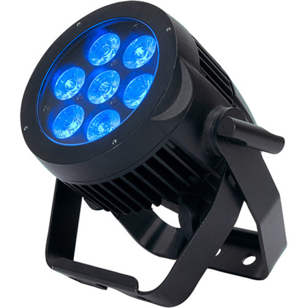 American DJ 7P HEX IP 7x 12W 6-In-1 Heavy-Duty RGBAW+UV LED Wash Light