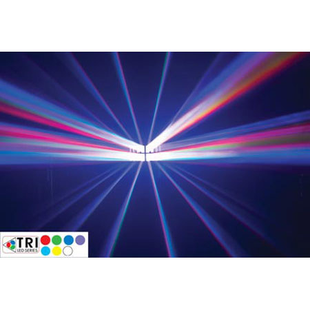American DJ Aggressor Tri LED, 2x9W 3-in-1 RGB TRI Color LEDs