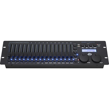 American DJ DMX FX512 Lighting Console, Gray